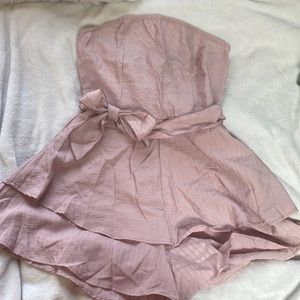 Pretty Pink Coquette Style Romper